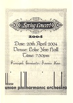 Spring Concert 2004